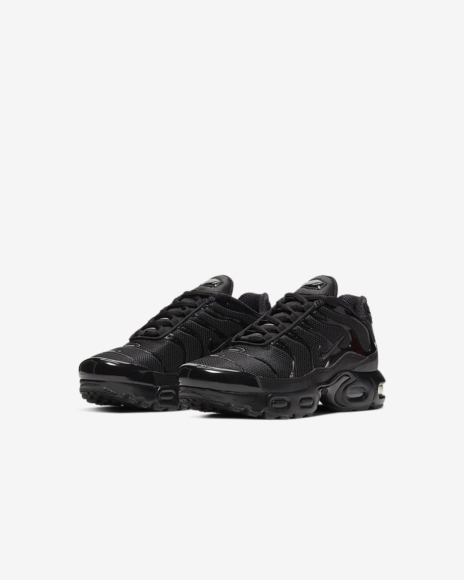 All black air max plus grade school hotsell